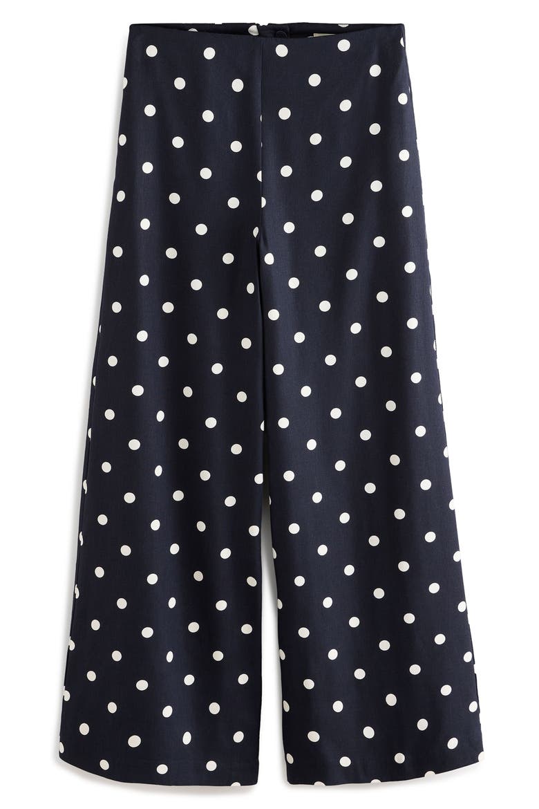 Textured Spot Pants, Alternate, color, BLACK