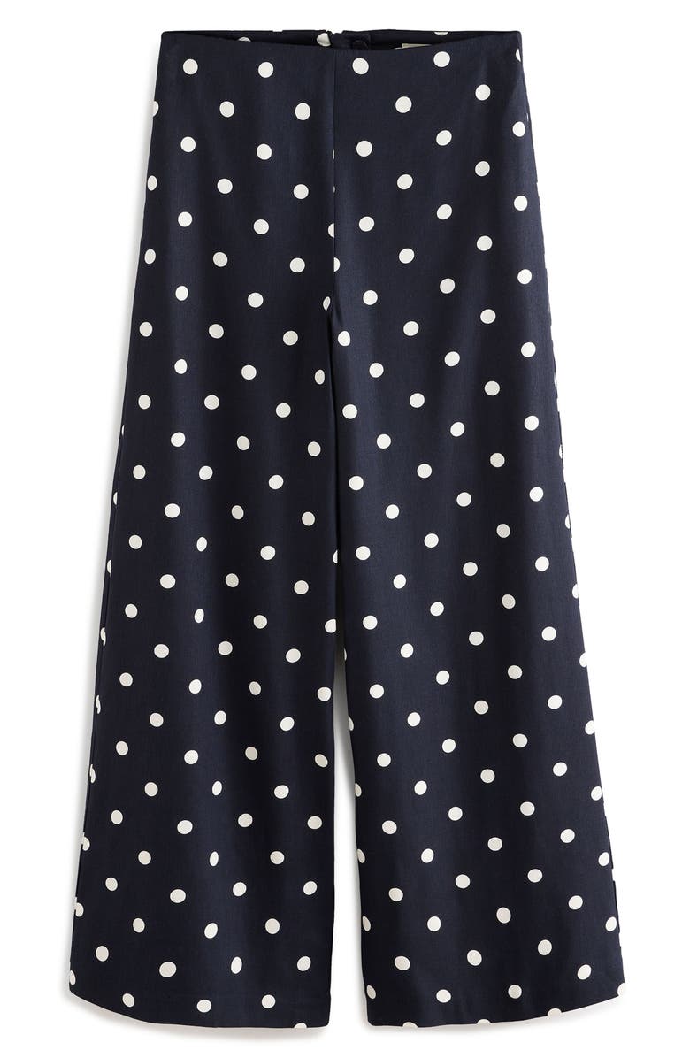 NEXT Textured Spot Pants, Alternate, color, Black