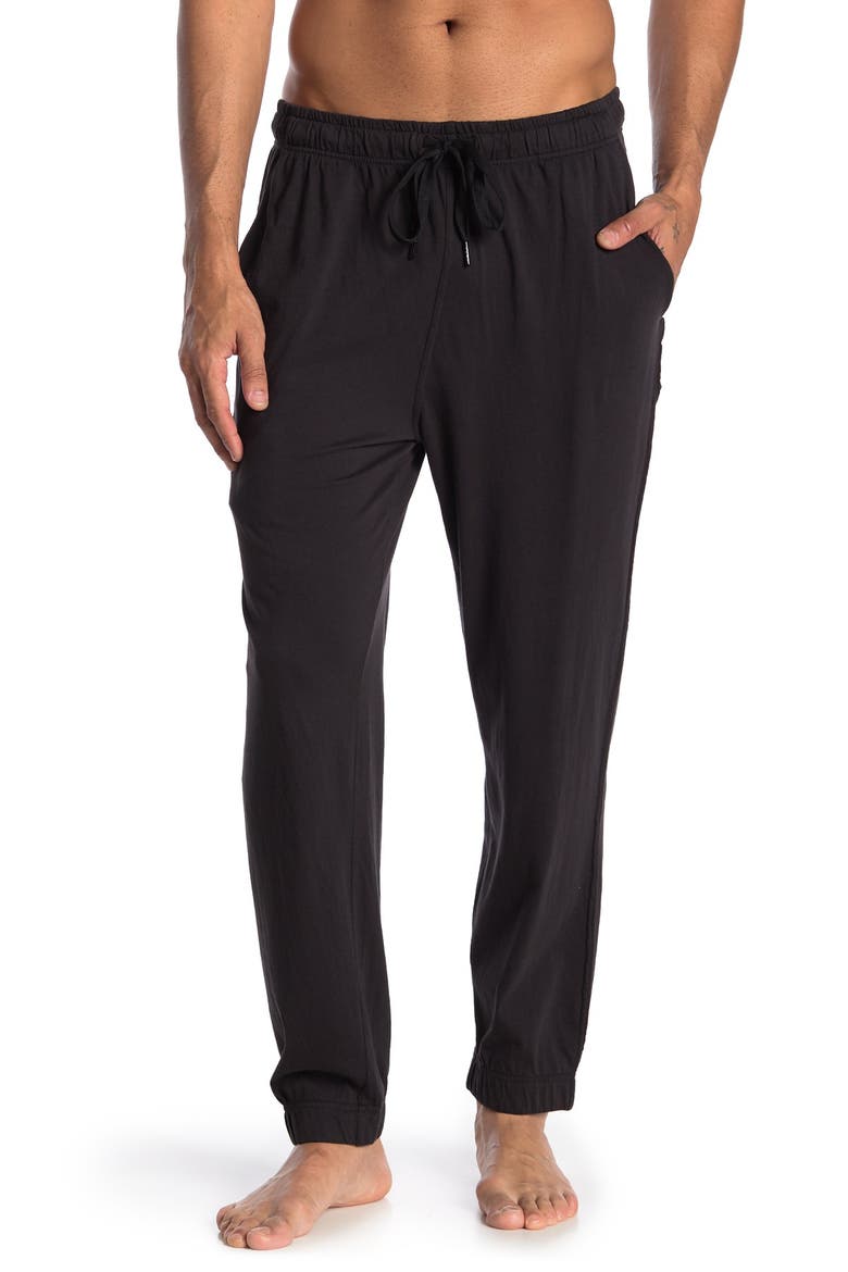 Raw Deal Lounge Joggers, Alternate, color, BLACK