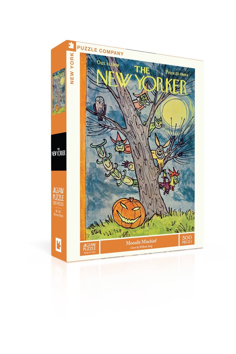 Moonlit Mischief 500 Piece Puzzle, Main, color, No Color