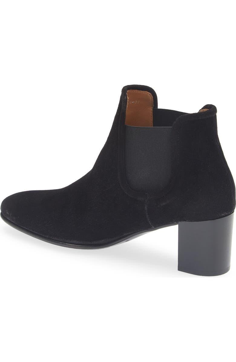 Pedro Garcia Xaine Block Heel Bootie, Alternate, color, Black Bessie Suede
