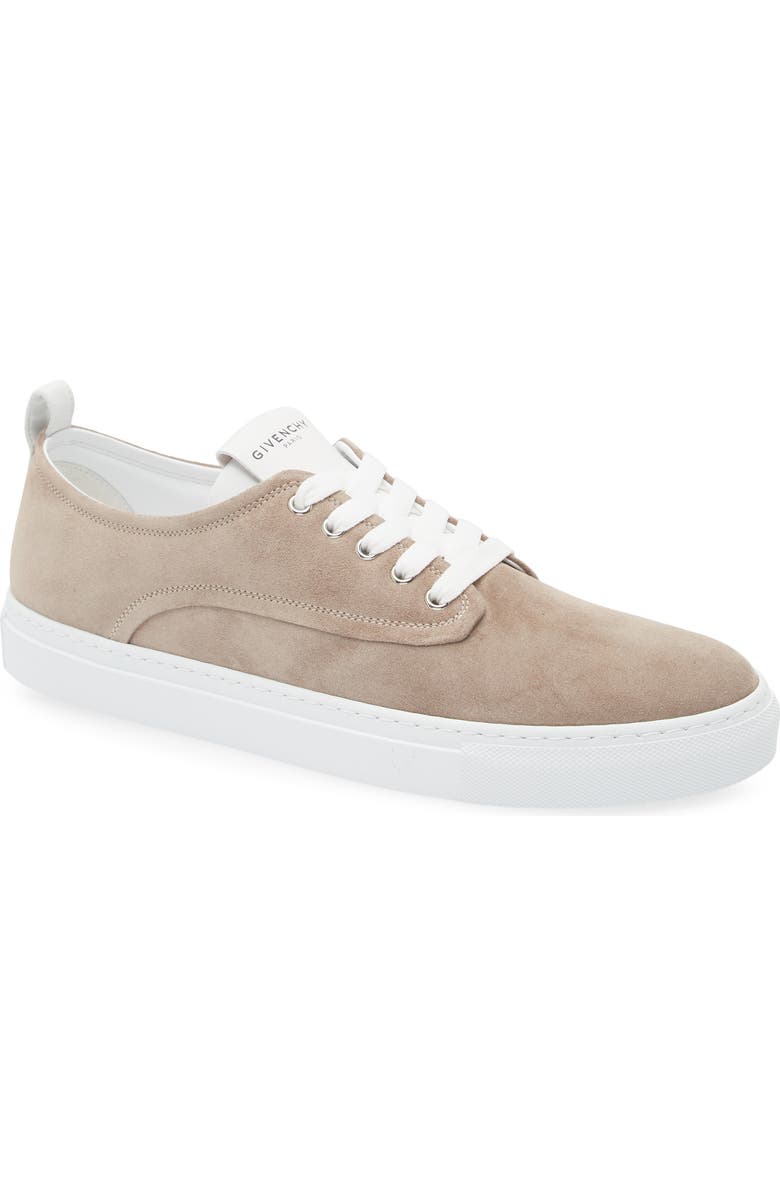 Givenchy New City Suede Sneaker, Main, color, Taupe
