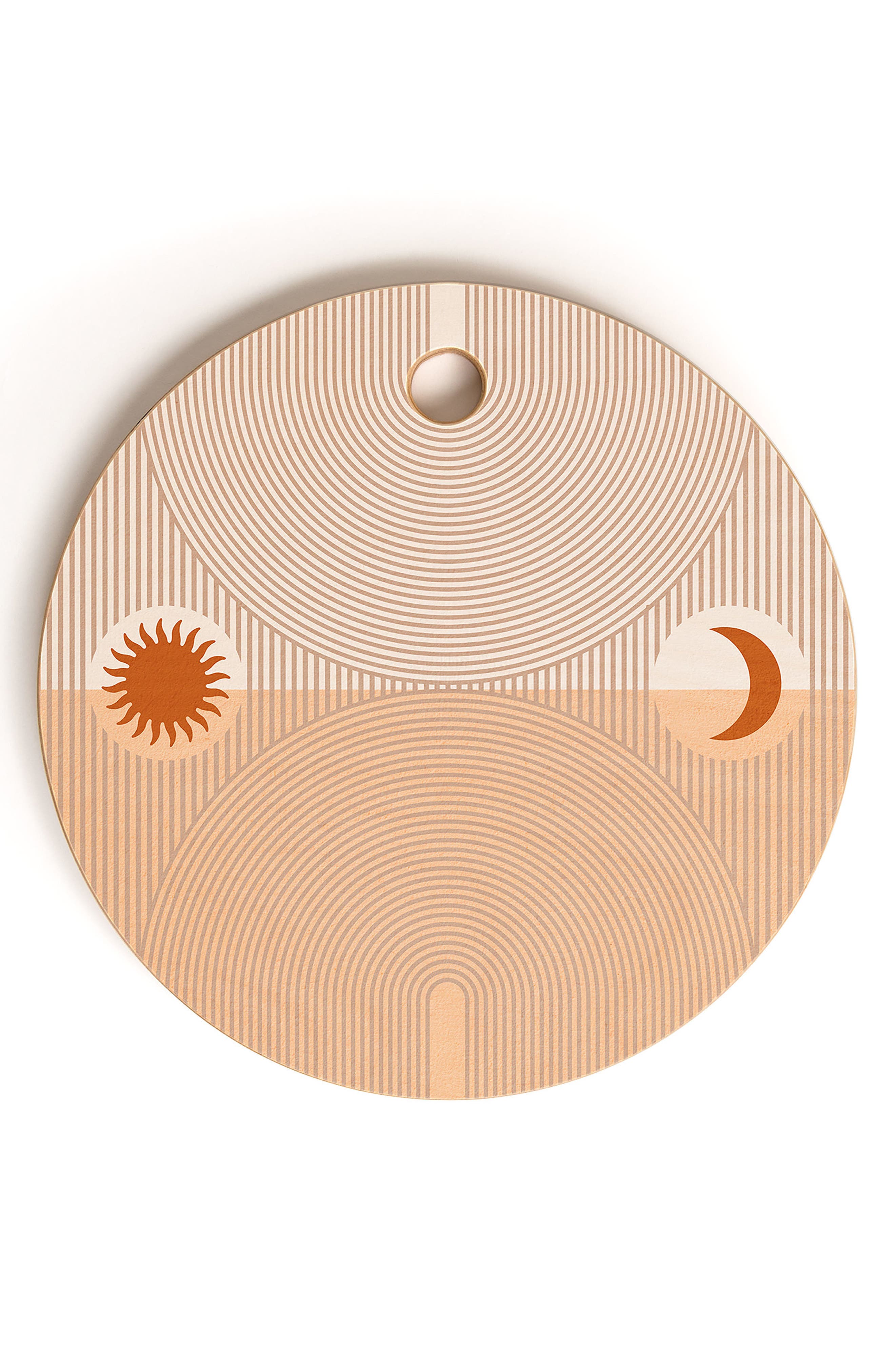 Deny Designs Celestial Arches by Iveta Abolina Cutting Board in Beige 