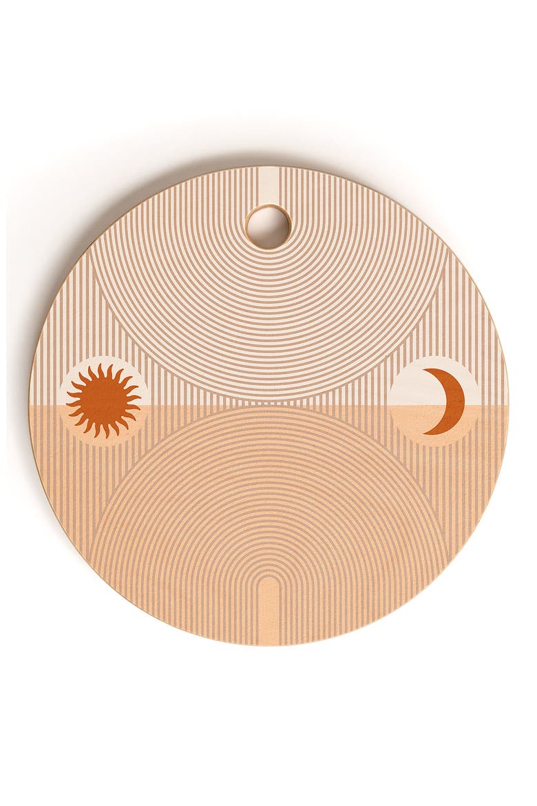 Celestial Arches by Iveta Abolina Cutting Board, Main, color, BEIGE