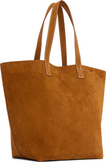 Suede Tote
