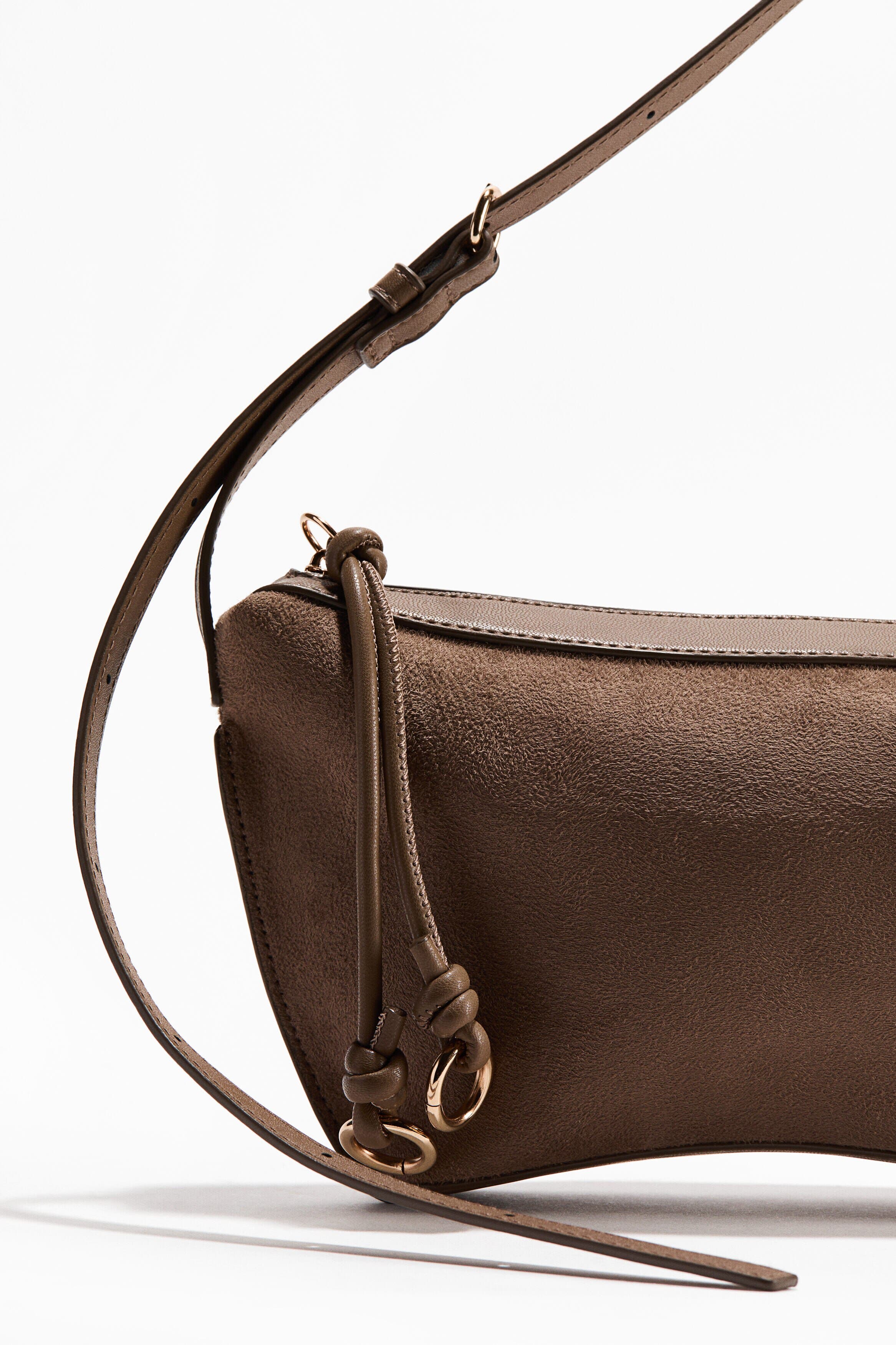 H&M Shoulder Bag, Alternate, color, Dark Taupe