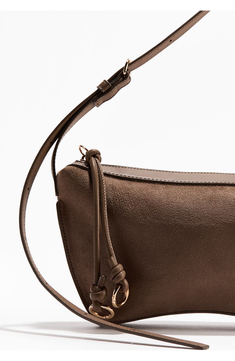 H&M Shoulder Bag, Alternate, color, Dark Taupe
