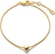 Ana Luisa Lana Heart Charm Bracelet