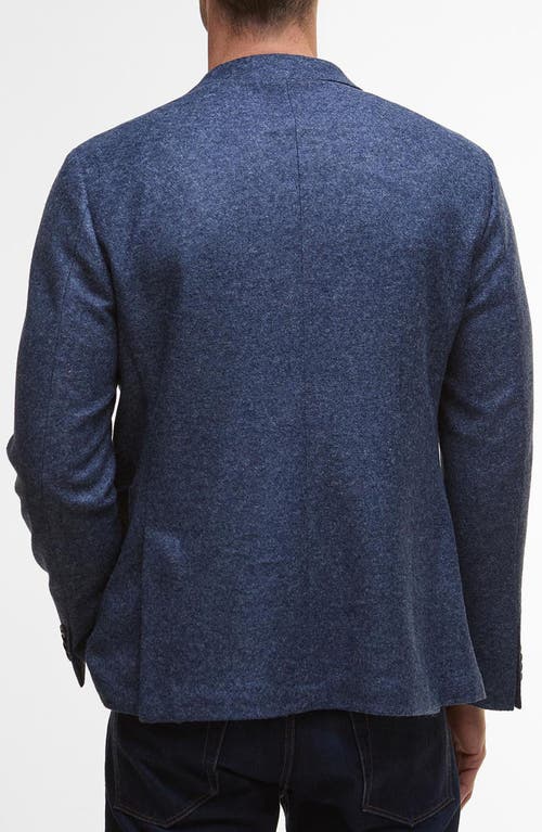Barbour Firth Moons Wool Herringbone Sport Coat In Blue