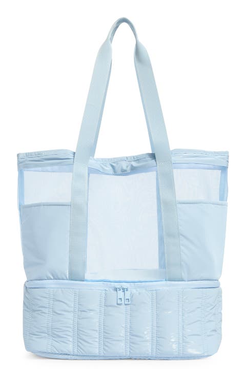 Insulated Cooler Base Mesh Tote