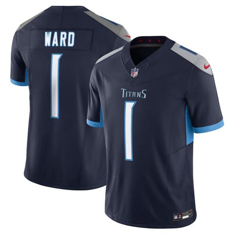 Men's Nike Cameron Ward Navy Tennessee Titans Alternate Limited Jersey