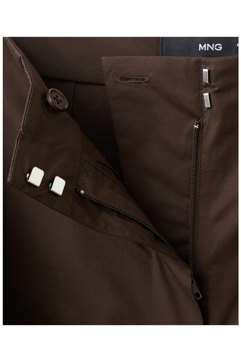 Belted Wide Leg Pants, Alternate, color, CHOCOLATE