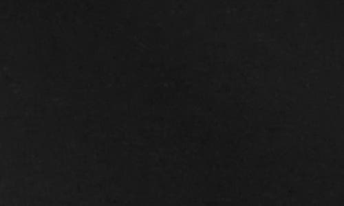 Eileen Fisher Cozy Brushed Terry Hug Round Neck Box-top In Black