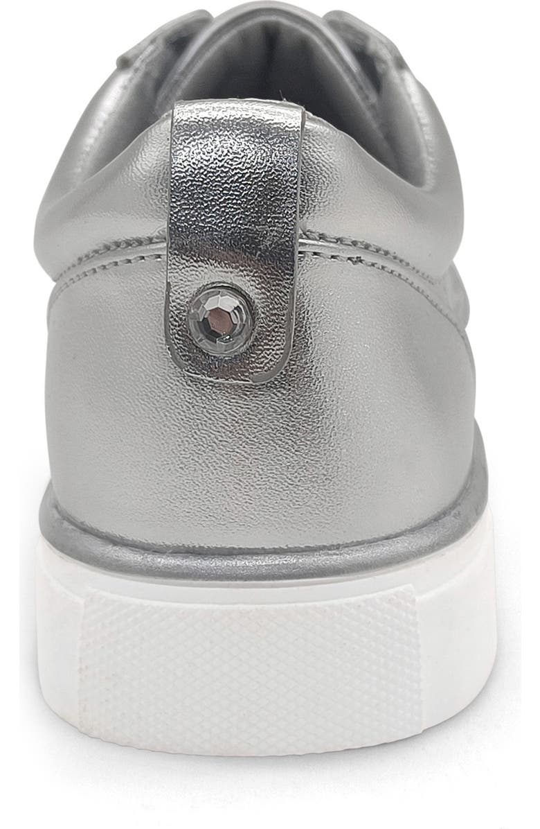 Reaction Kenneth Cole Bonnie Metallic Slip-On Sneaker, Alternate, color, Silver