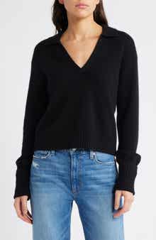 PAIGE Maxie Cashmere Polo Sweater