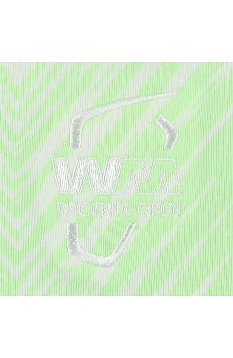 adidas Men's adidas Neon Green WM Phoenix Open Ultimate365 Allover Print Polo, Alternate, color, Neon Green