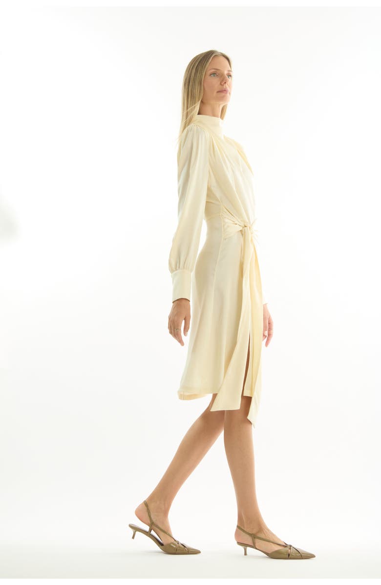 SECRET MISSION Mina Dress, Alternate, color, Crème