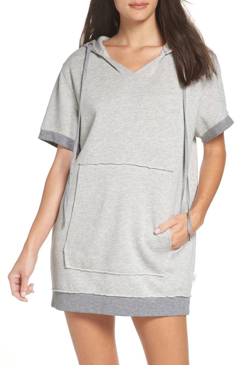 The Laundry Room Venice Hooded Lounge Dress, Main, color, 