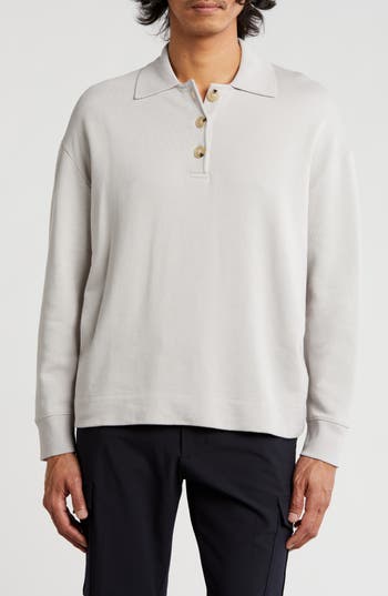 Vince Polo Shirt In Dove