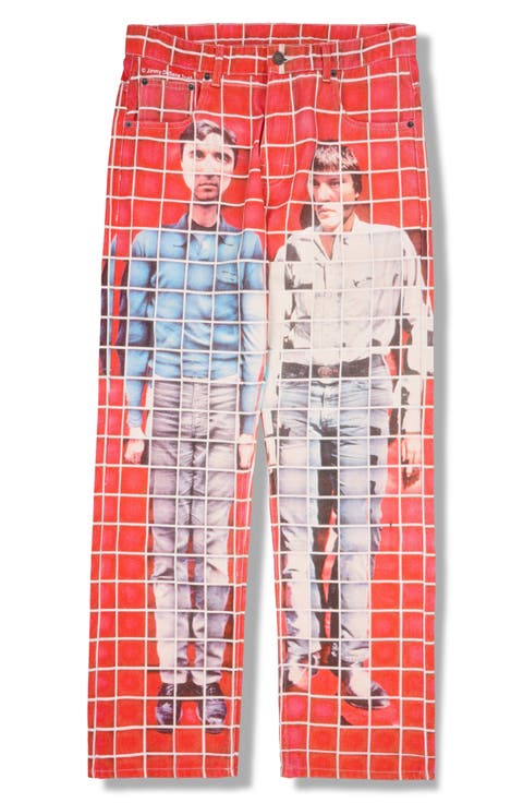 x Talking Heads Buildings Straight Leg Jeans