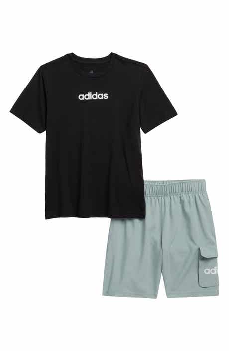 adidas Kids' Logo T-Shirt & Shorts Set