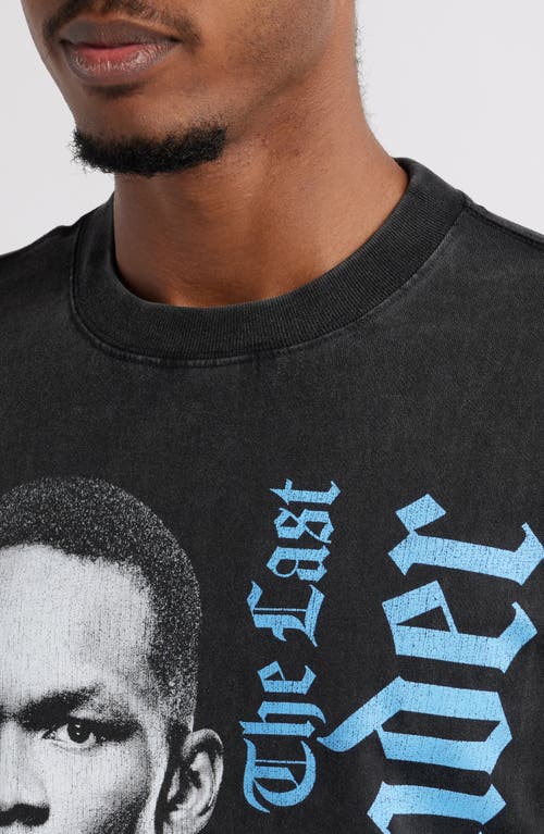 Id Supply Co Ufc Israel Adesanya Last Stylebender Graphic T-shirt In Black