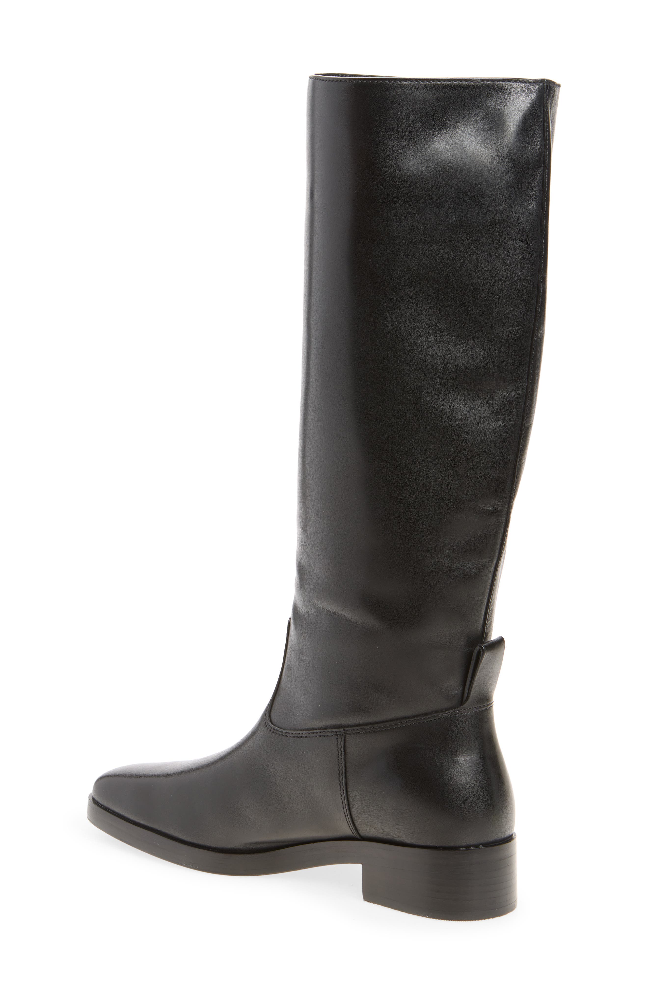Money Clip Knee High Boot, Alternate, color, PERFECT BLACK