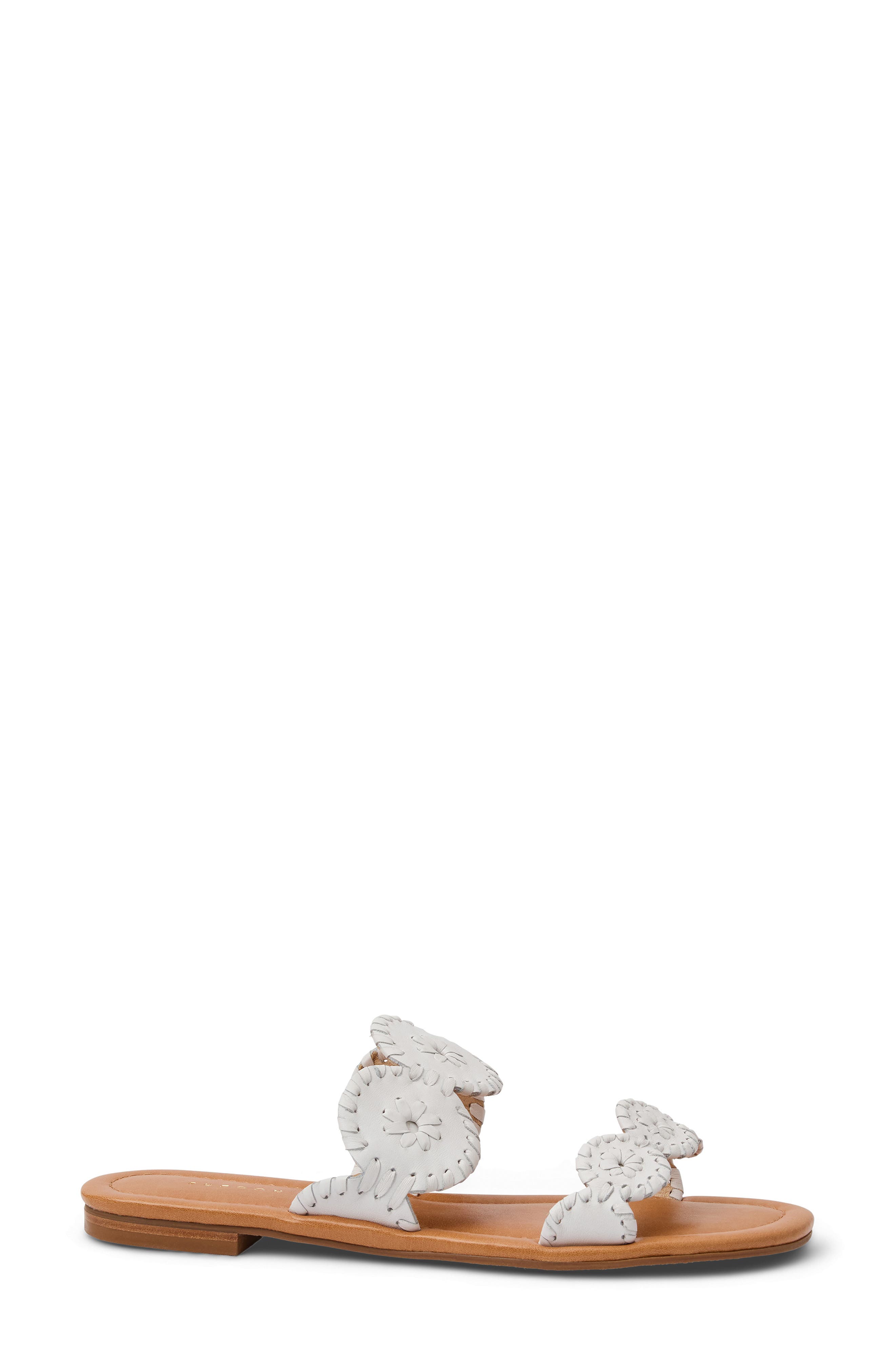 Jack Rogers Lauren II Sandal, Alternate, color, White
