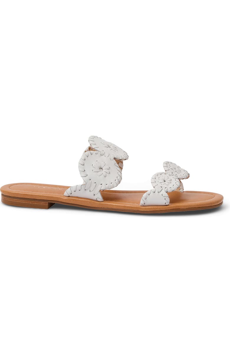 Jack Rogers Lauren II Sandal, Alternate, color, White
