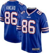 Nike Men's Nike Dalton Kincaid Royal Buffalo Bills 2023 NFL Draft First Round Pick Game Jersey