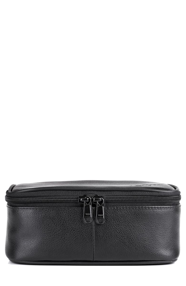 BUXTON Mini Top Zip Travel Kit, Main, color, Black