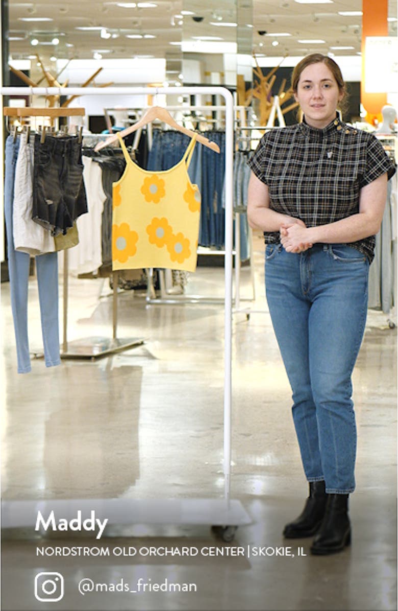 Kids' Jacquard Floral Sweater Camisole, sales video thumbnail