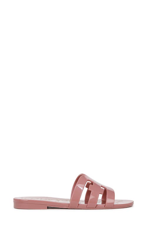 Sam Edelman Bay Jelly Slide Sandal Pink Lily Jelly In Pink Lily