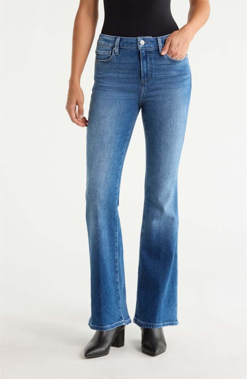 PAIGE Laurel Canyon High Waist Flare Leg Jeans in Urban Light at Nordstrom, Size 27