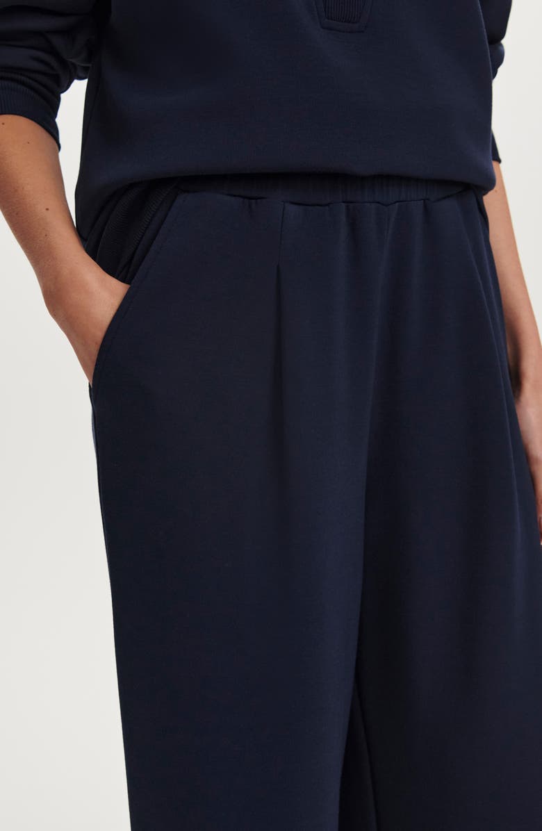 Varley The Extrawide Leg DoubleSoft<sup>®</sup> Sweatpants, Alternate, color, Navy