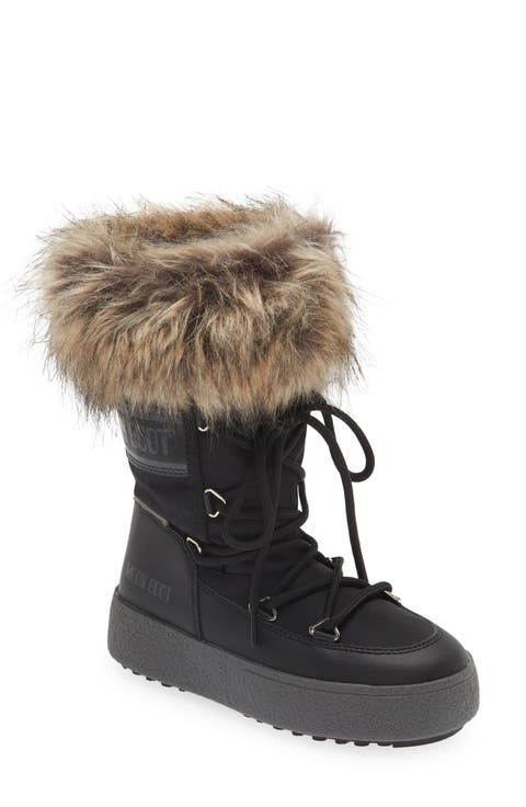 ショートブーツ・ブーティ MOON BOOT 'Mule suede beads' ankle boots Brown Moon Boot Suede Beads Mules in Brown | Lyst
