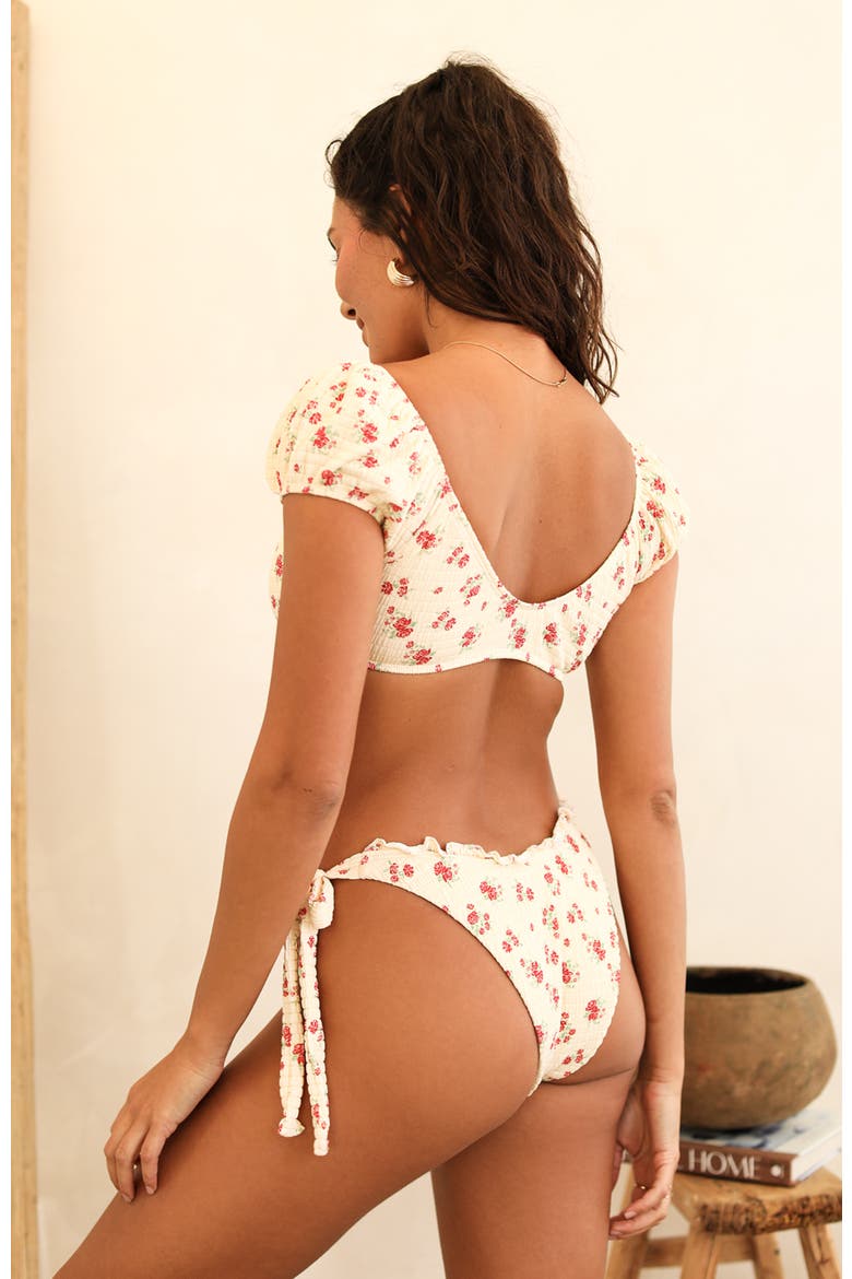 Barcelona Crop Top, Alternate, color, Rosa Rojas