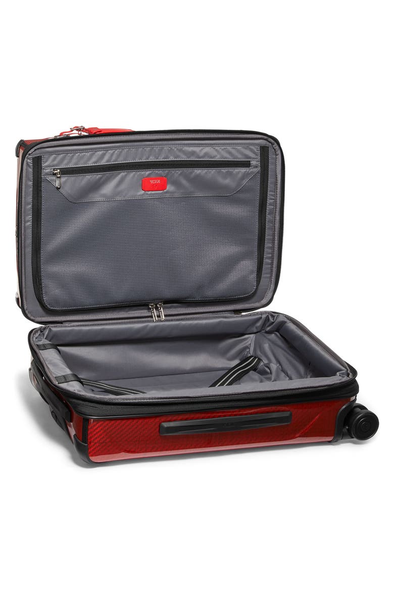 22-Inch Tegra-Lite® International Expandable 4 Wheel Carry-On Bag, Alternate, color, BLAZE RED