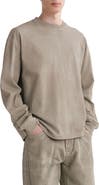 AGOLDE Asha Paint Print Long Sleeve T-Shirt