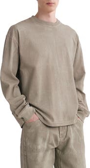 AGOLDE Asha Paint Print Long Sleeve T-Shirt