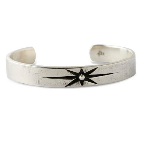 Ad Astra Silver Cuff