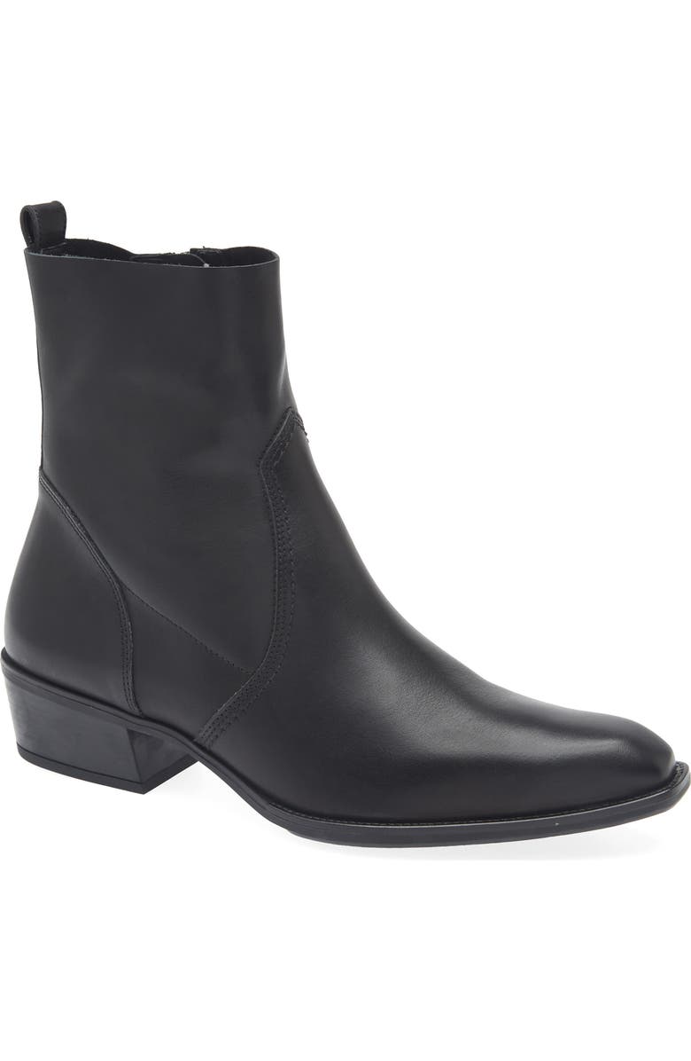 Paul Green Calista Boot, Main, color, Black Leather