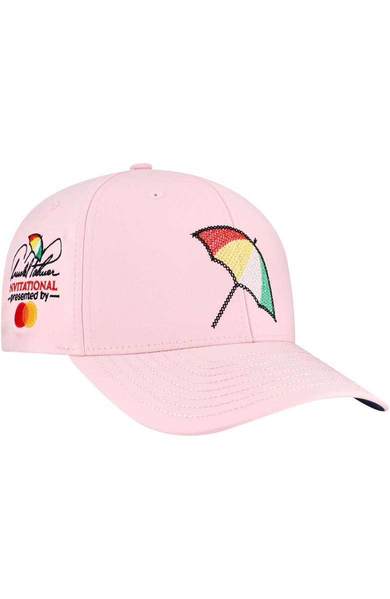 PUMA Men's Puma Pink Arnold Palmer Invitational Crafted Adjustable Hat, Main, color, Pink