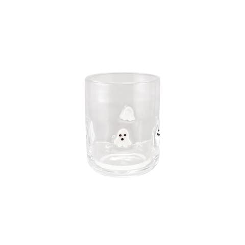Ghost Motif Glass Tumbler