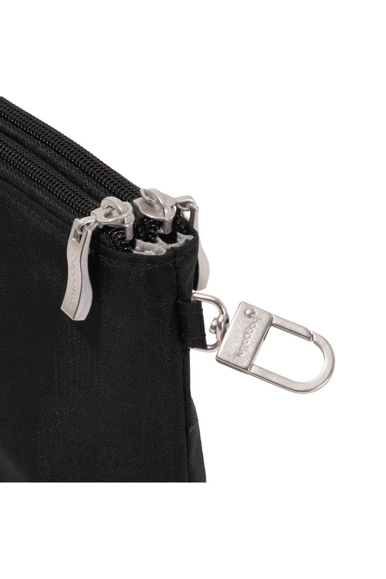 On the Go Daily RFID Zip Pouch, Alternate, color, Black
