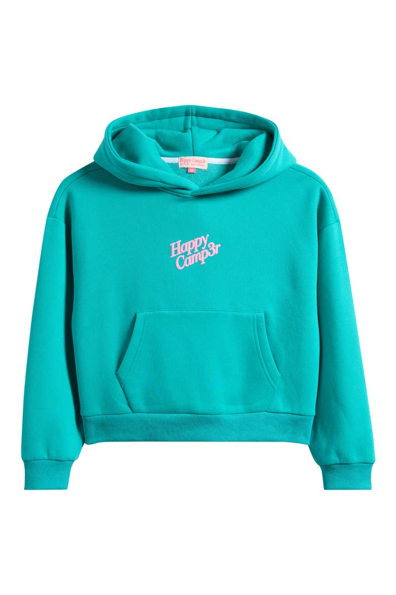 Kids' Puff Series Core Youth Hoodie, Main, color, CANDY TEAL