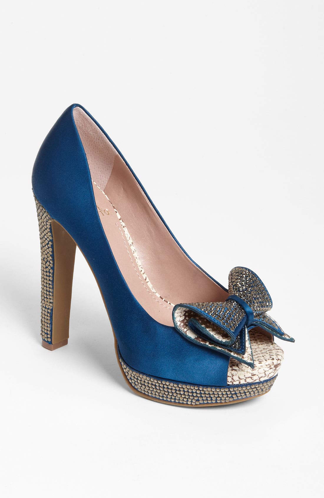 'Grady' Pump, Main, color, OCEAN/ GOLD