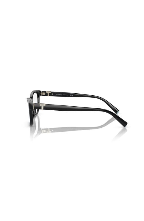 Tiffany & Co . 52mm Rectangle Optical Glasses In Black