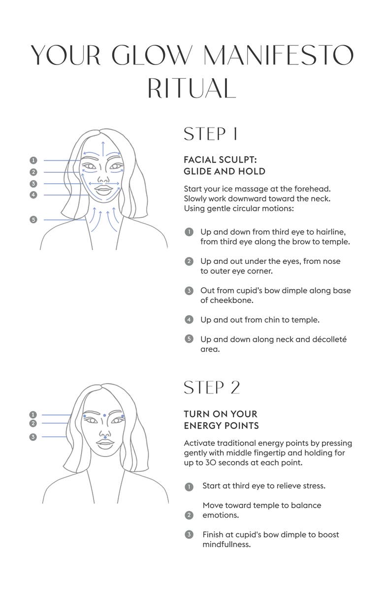 AMEON Glow Manifesto Ice Cubes, Alternate, color, 