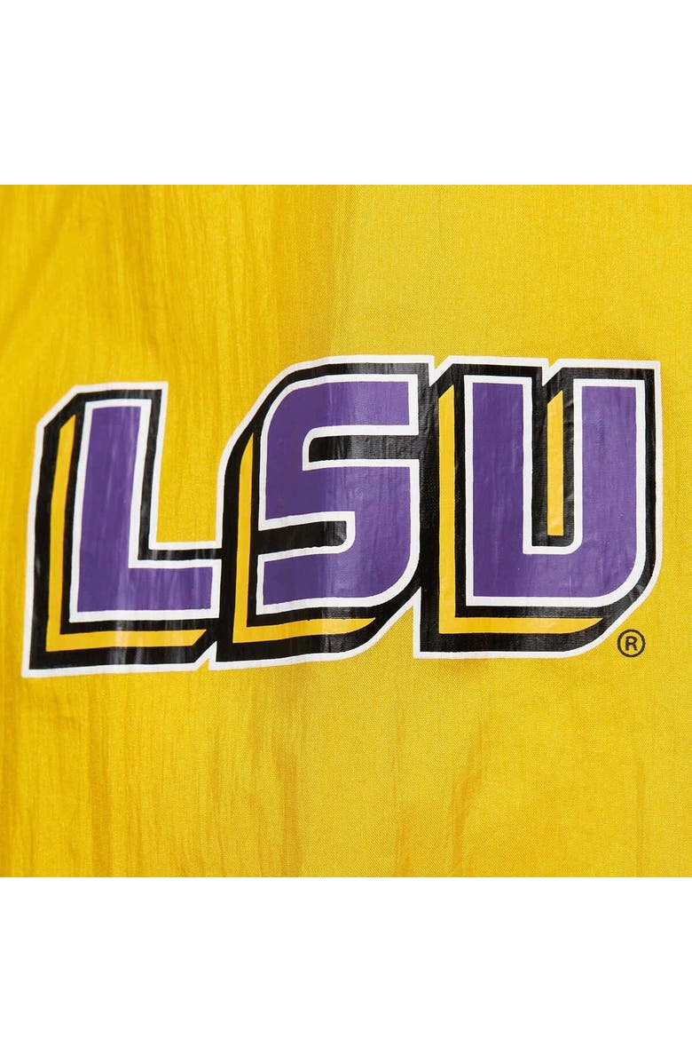 Mitchell & Ness Men's Mitchell & Ness White LSU Tigers Big Shot Premium Full-Zip Windbreaker, Alternate, color, White